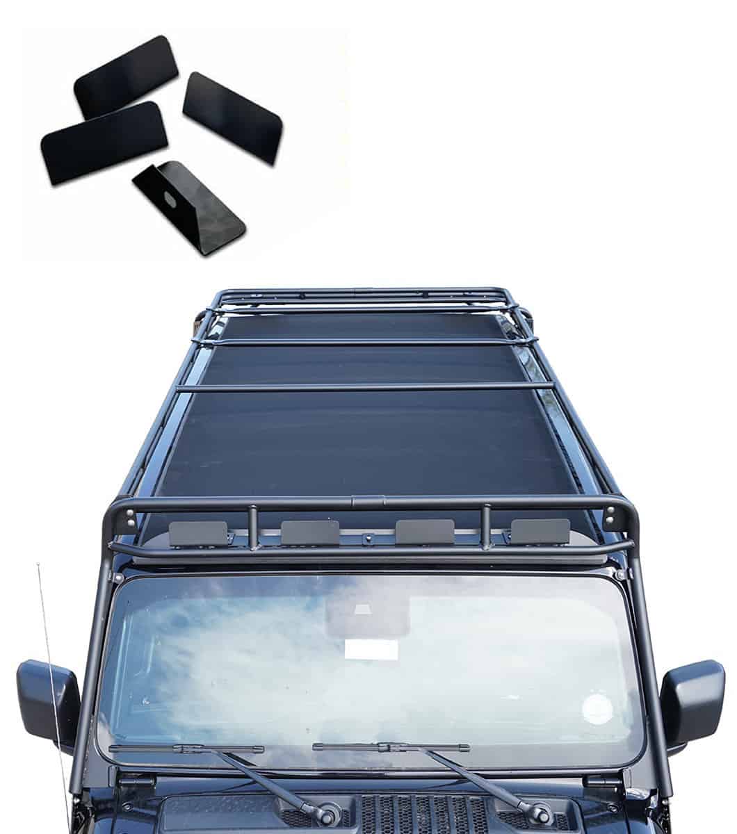 Mini Wind Deflectors - Jeep Wrangler (JK/JL/TJ) | GOBI Racks