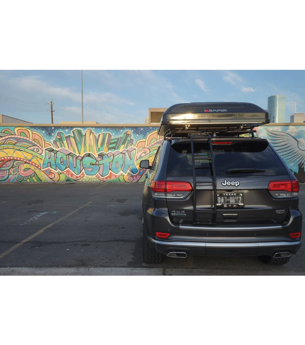 Gobi Jeep Grand Cherokee Wk2 Stealth Roof Rack With Roof Top Tent