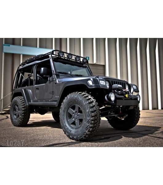 JEEP TJU· RANGER RACK· Multi-Light Setup - Gobi Racks