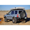 nissan xterra overland with rooftop tent
