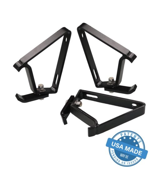 Jeep wrangler batwing awning support brackets