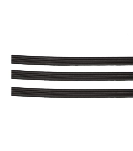 Soft top noise suppression protective trim for sun roof insert