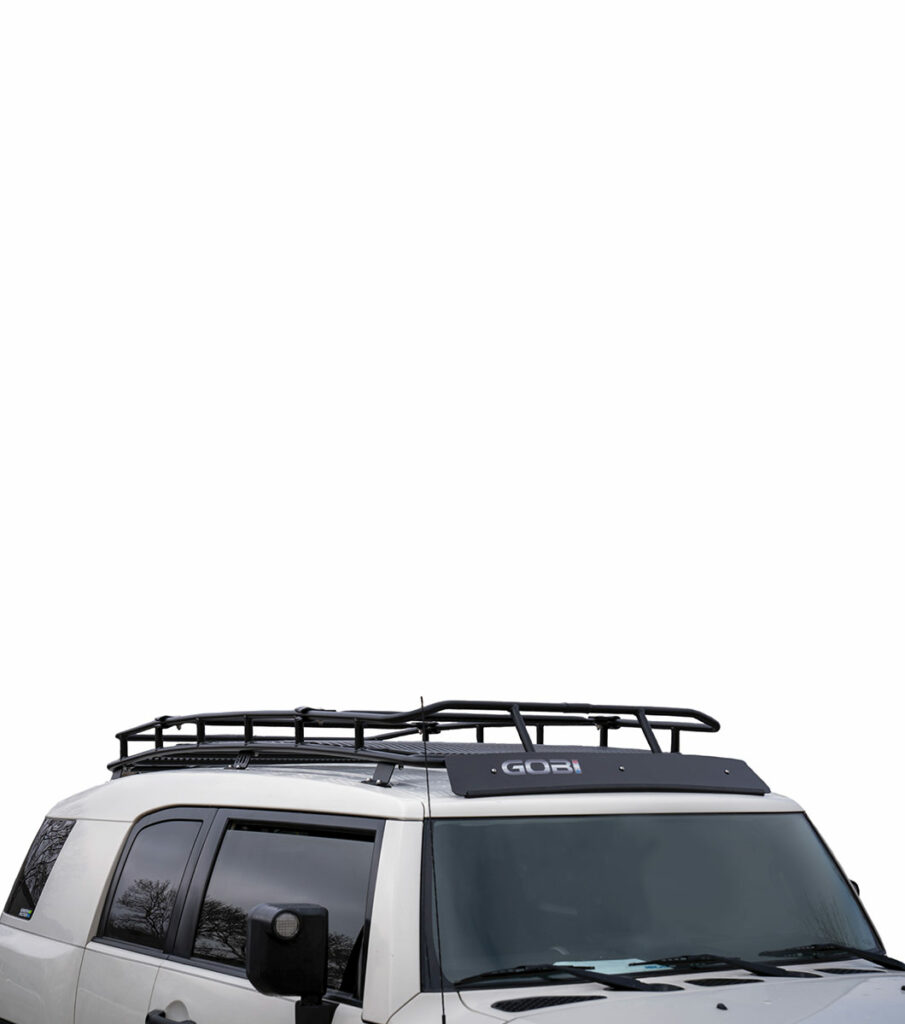 GOBI Toyota FJ Ranger Rack Multi-Light Setup No Sunroof