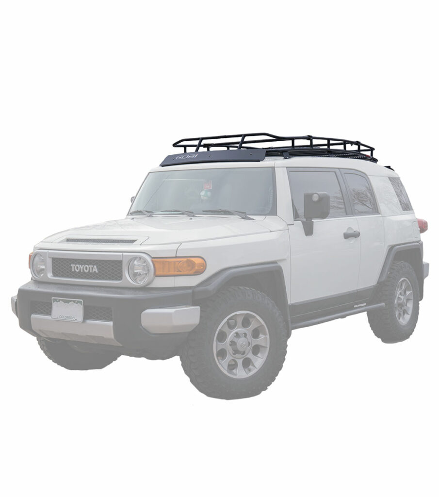 GOBI Toyota FJ Ranger Rack Multi-Light Setup No Sunroof