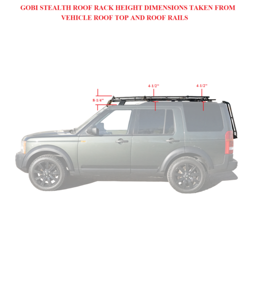 Land Rover L4 Stealth Rack | GOBI Offroad Roof Racks