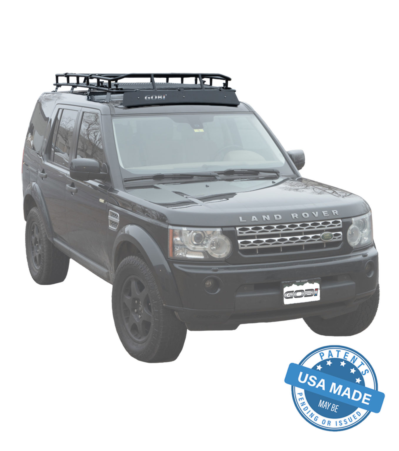 GOBI Land Rover LR4 Ranger Rack With Sunroof Multi-Light Setup