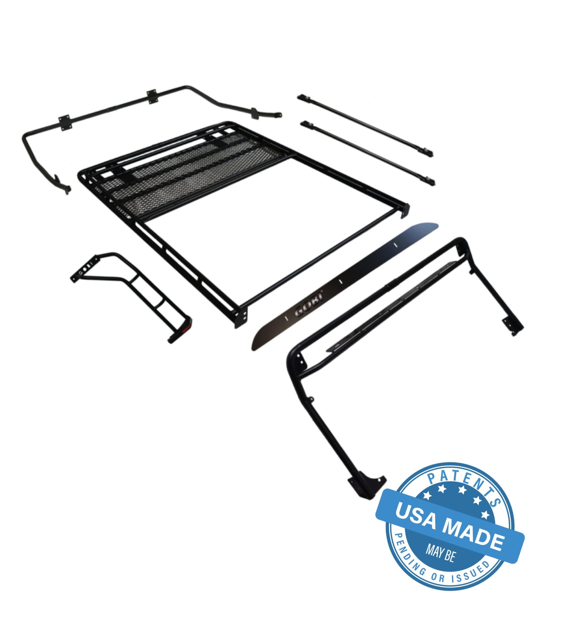 GOBI Jeep TJ Stealth Rack Lightbar Setup With Sunroof