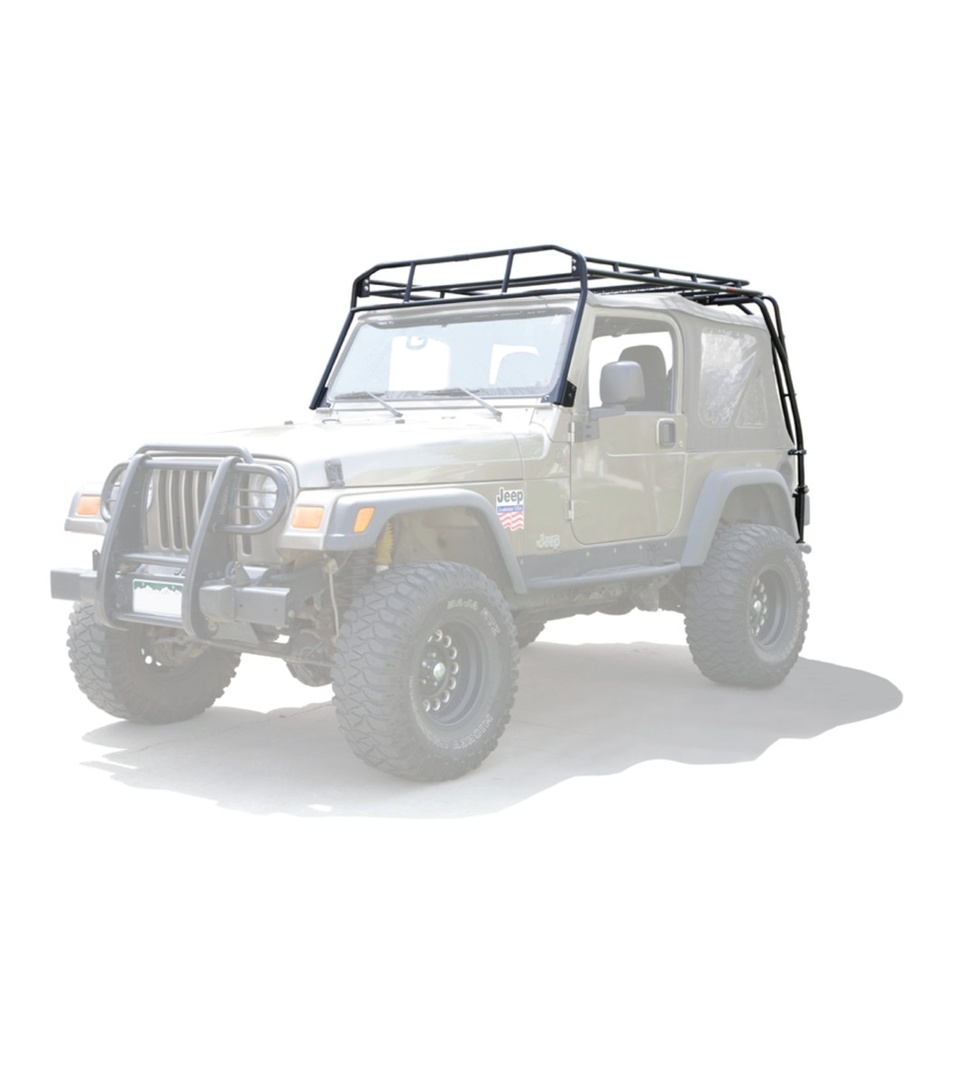 GOBI Jeep TJ Ranger Rack Multi-Light Setup With Sunroof