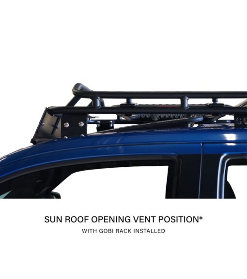 Vent position sunroof
