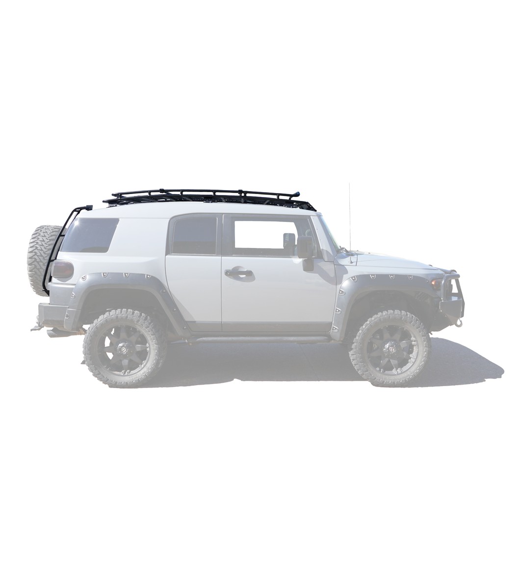 Toyota Fj Cruiserstealth Rack Lightbar Setup Gobi Racks