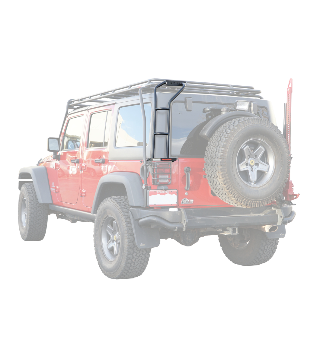 GOBI Jeep Wrangler JK Rear Ladder - Driver Side