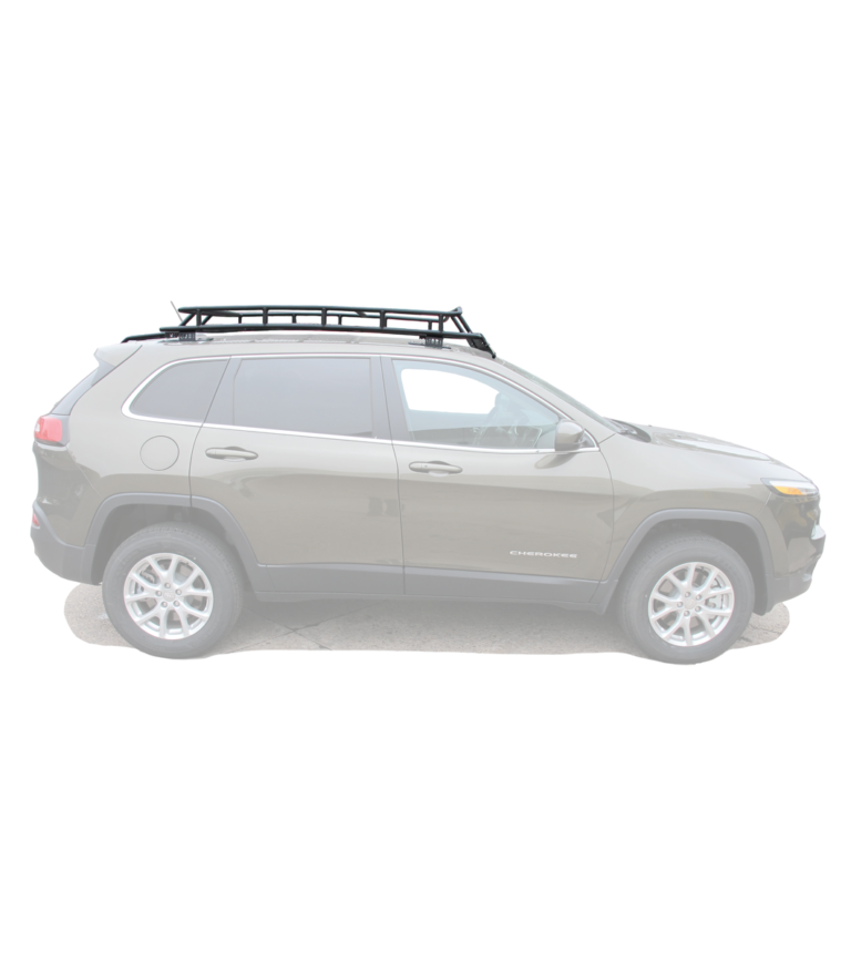 GOBI Jeep Cherokee KL Ranger Rack With Sunroof Multi-Light Setup