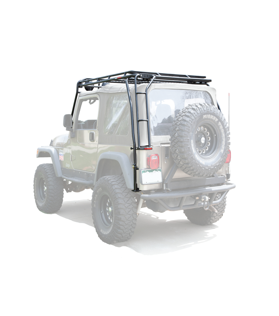 GOBI Jeep TJ Ranger Rack Multi-Light Setup With Sunroof