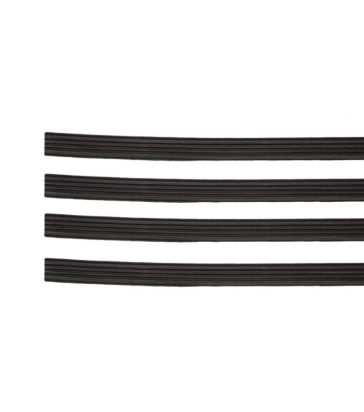 Soft top protective trim package for sun roof insert