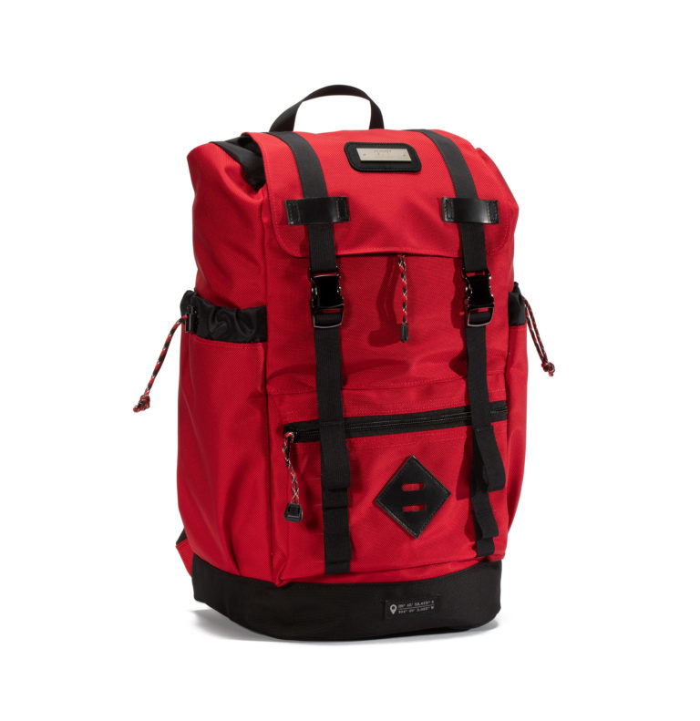 Getaway Backpack Fiery Redwith Black Webbing - GOBI Racks