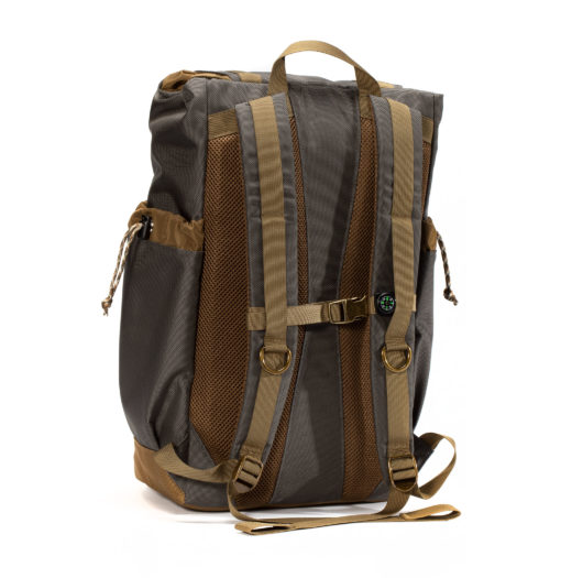 Gobi get-away backpack graphite gray and tan