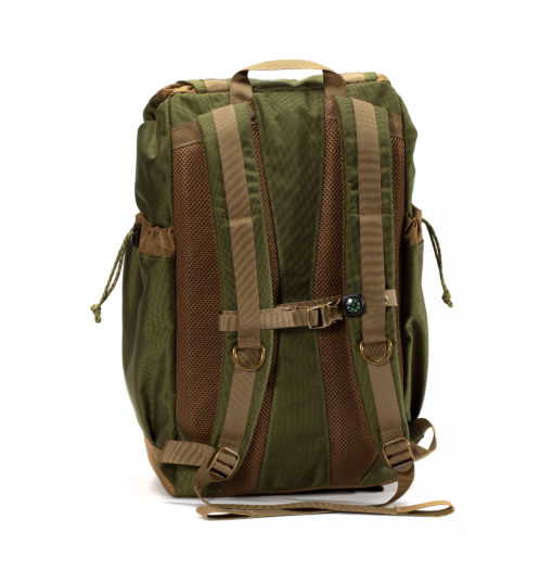 Gobi get-away backpack green and tan