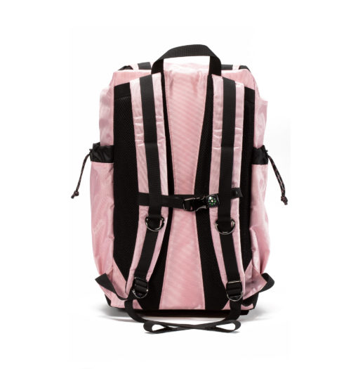 Peony pink getaway backpack