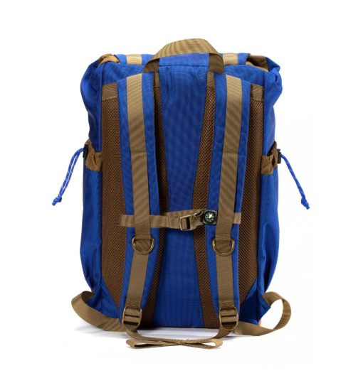 GOBI Get-away Backpack Bright Royal Blue and Tan