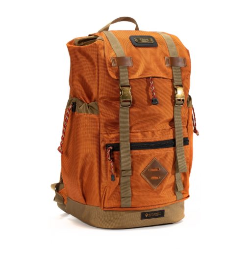 GOBI Get-away Backpack Texas orange and Tan