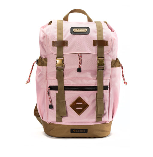 Gobi peony pink getaway backpack