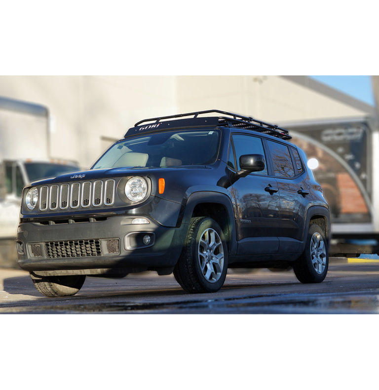 Jeep Renegade Stealth Rack · MultiLight Setup · Panoramic Sunroof