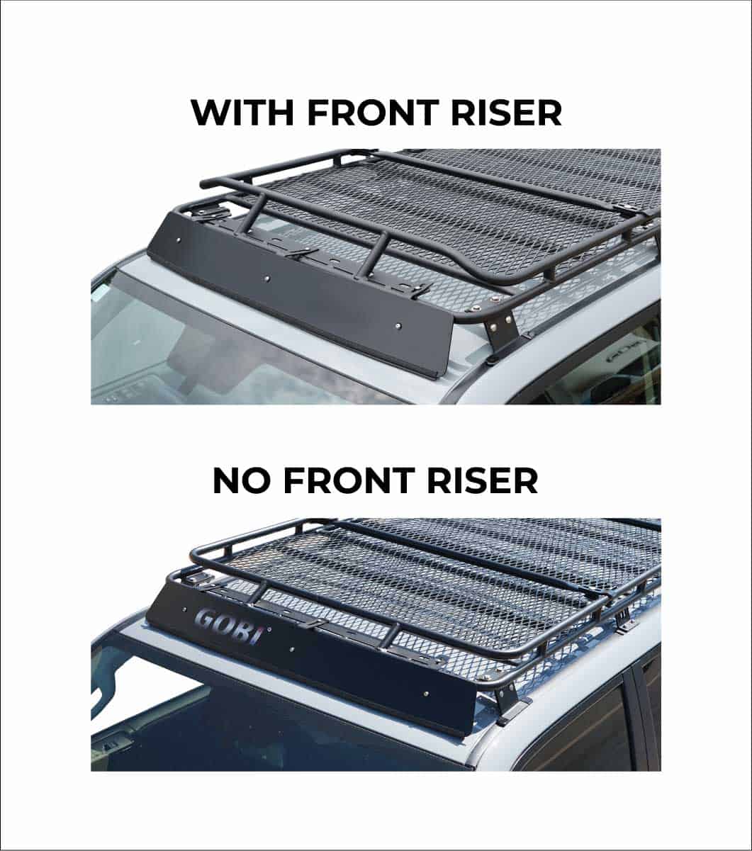 Jeep Grand Cherokee 2-Row Stealth Roof Rack, Multi Light No Sunroof -  Stealth - GOBI Racks