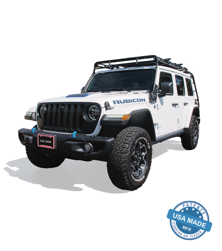 GOBI Jeep JLU 4xe 4Door Sky-One Touch Stealth Rack Multi-light/50