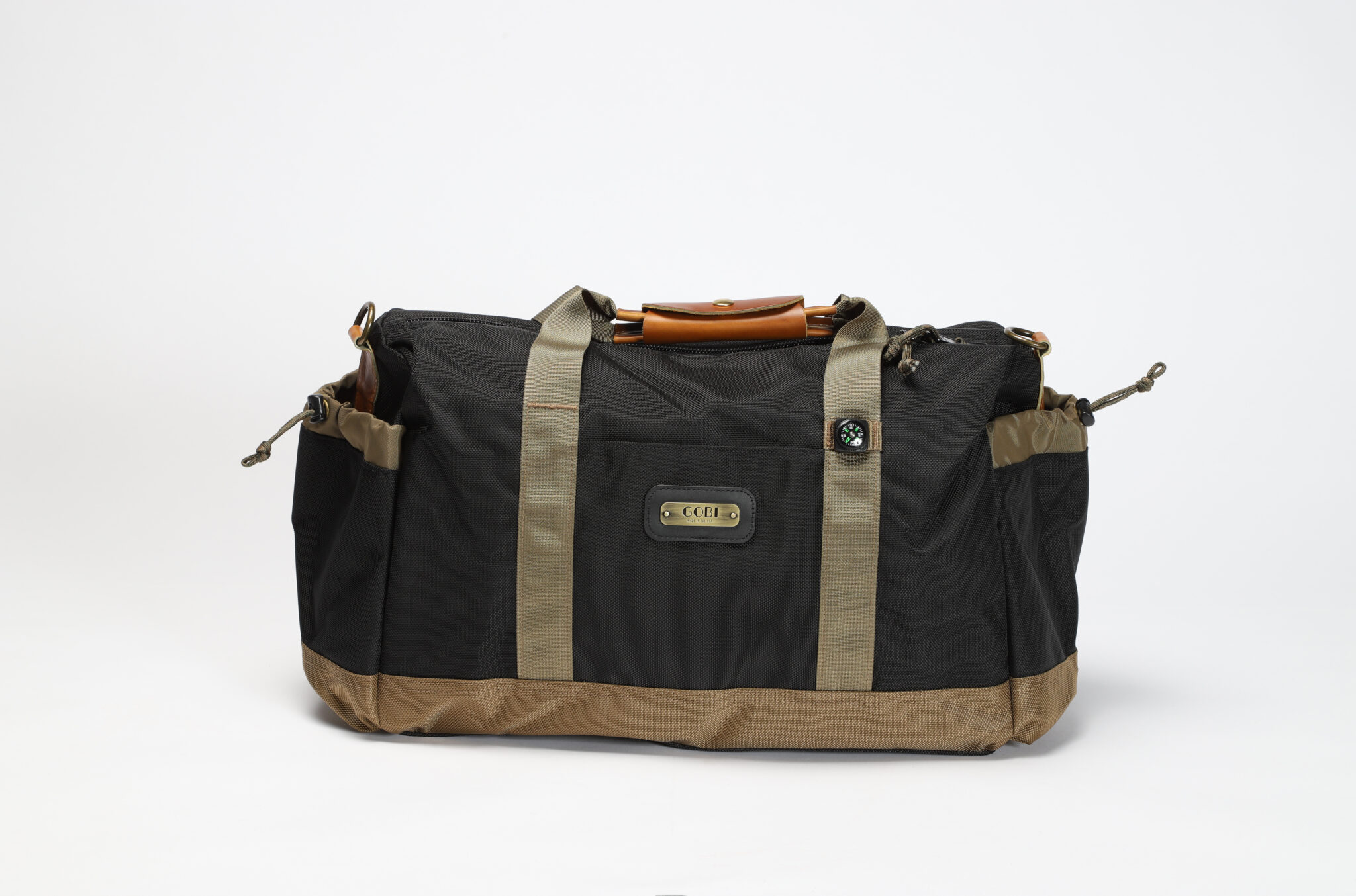 Getaway Backpack Gun Metal Blue with Tan Webbing - GOBI Racks