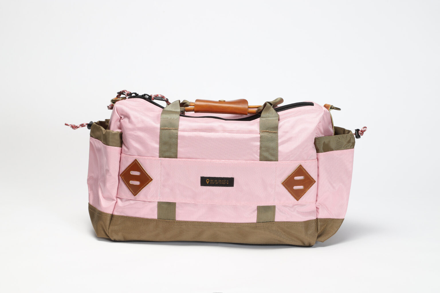 GOBI Duffel BagPeony Pinkwith Tan bing GOBI Racks