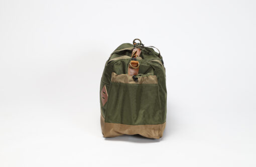 Img 7307 scaled <b>gobi duffel bag <br>olive drab green </b><br>with tan webbing
