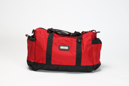 Img 7327 scaled <b>gobi duffel bag <br>fiery red</b><br>with black webbing