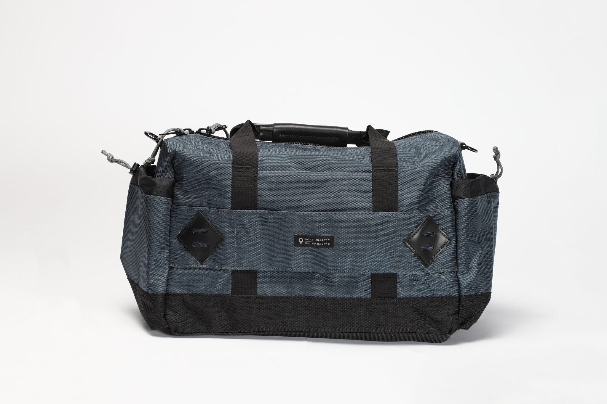 GOBI Duffel Bag Gun Metal Blue with Black bing GOBI Racks