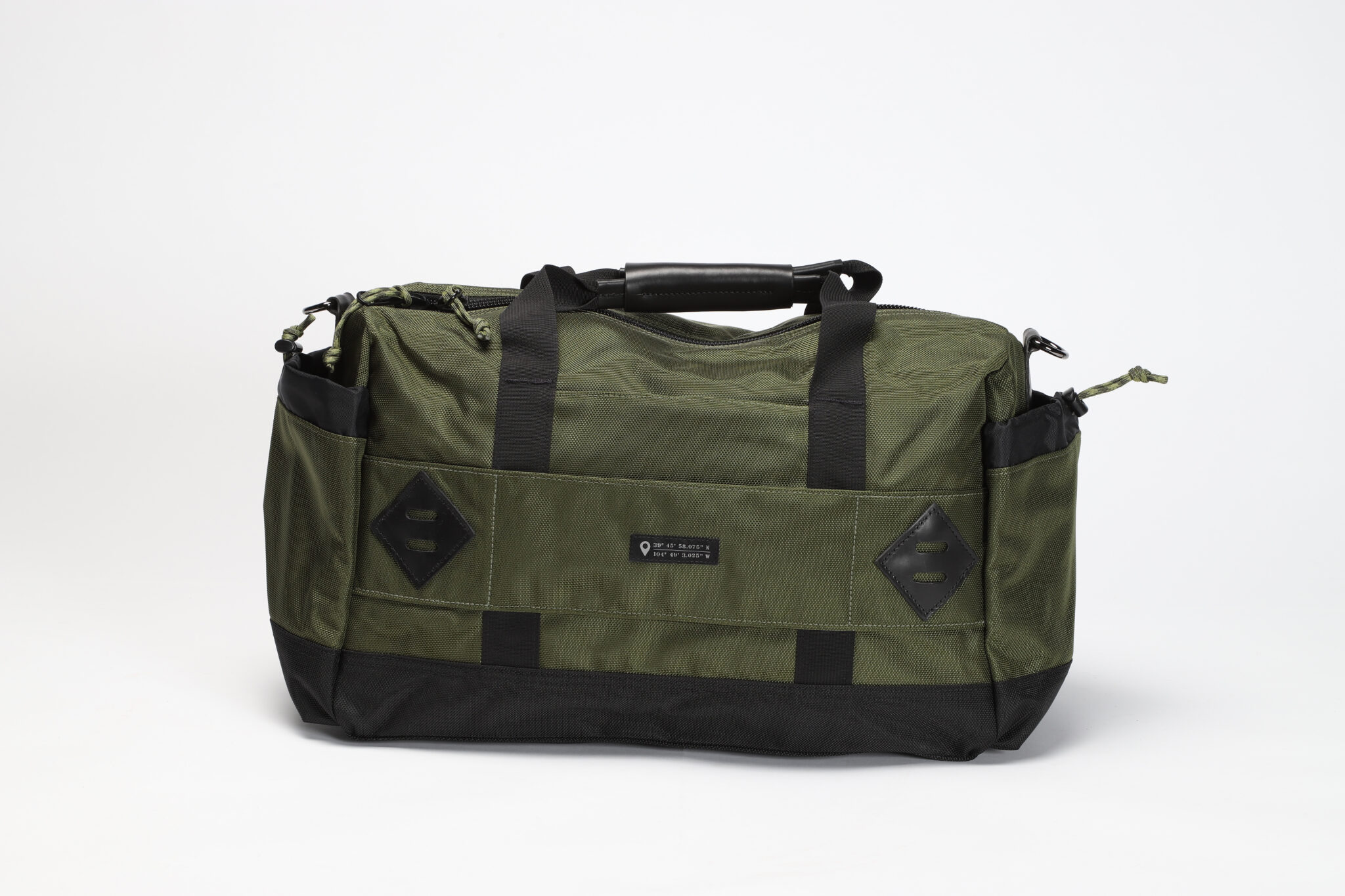 GOBI Duffel Bag Olive Drab Greenwith Black bing GOBI Racks