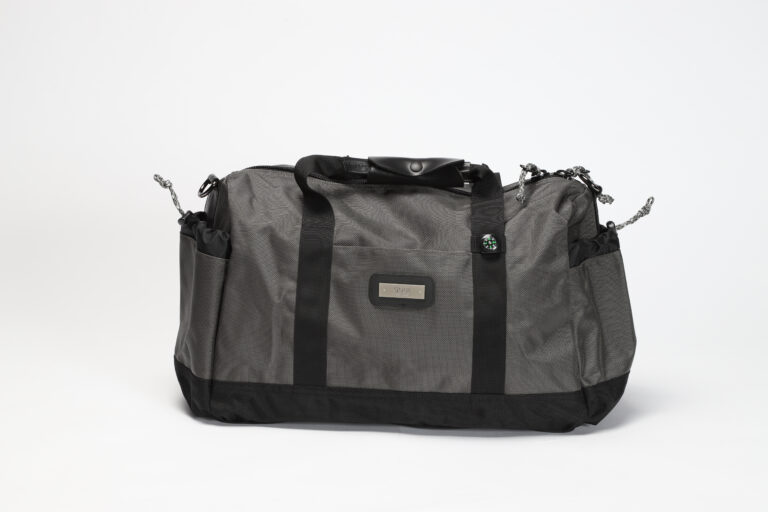GOBI Duffel Bag Graphite with Black bing GOBI Racks