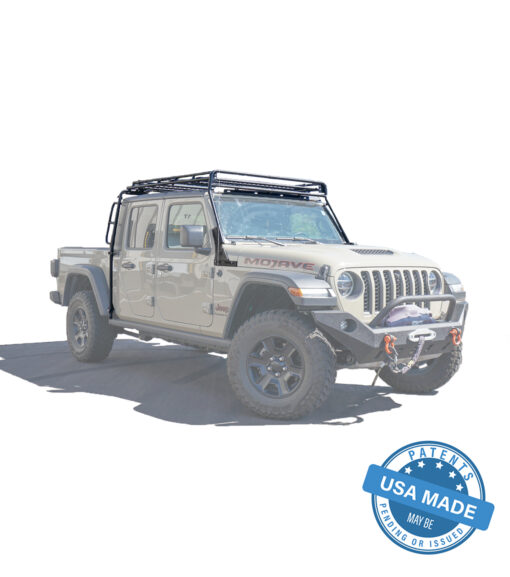 Mojave fullcarsized@3x 1 scaled <b>jeep mojave gladiator<br>stealth rack</b><br>· lightbar setup