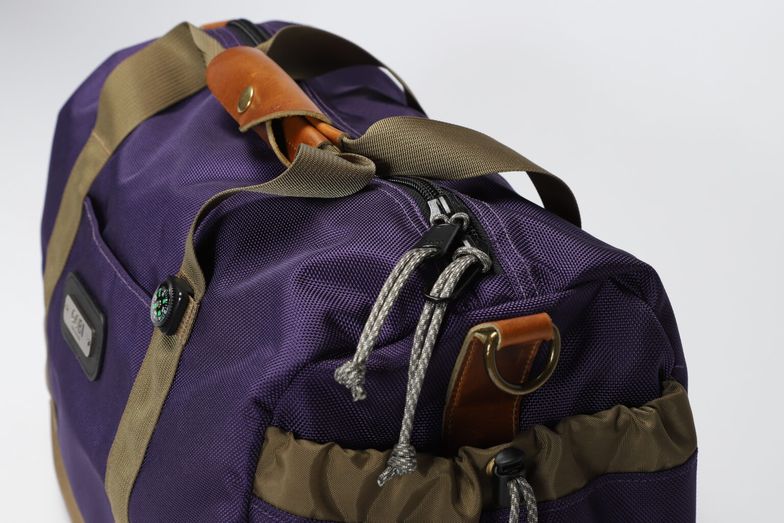 GOBI Duffel Bag Rocky Purple with Tan bing GOBI Racks