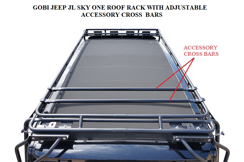 Jeep JLU 392 Sky One-Touch Stealth Rack | GOBI Racks Jeep JLU 392 Sky One-Touch Stealth Rack - Image 11