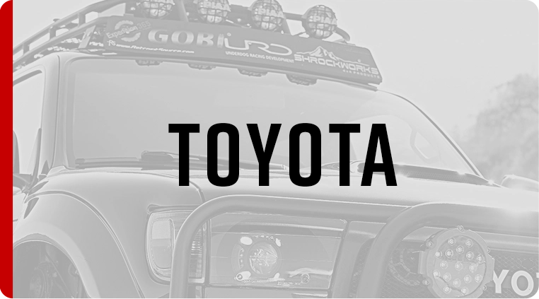 Toyota roof racks, ladders & accessories