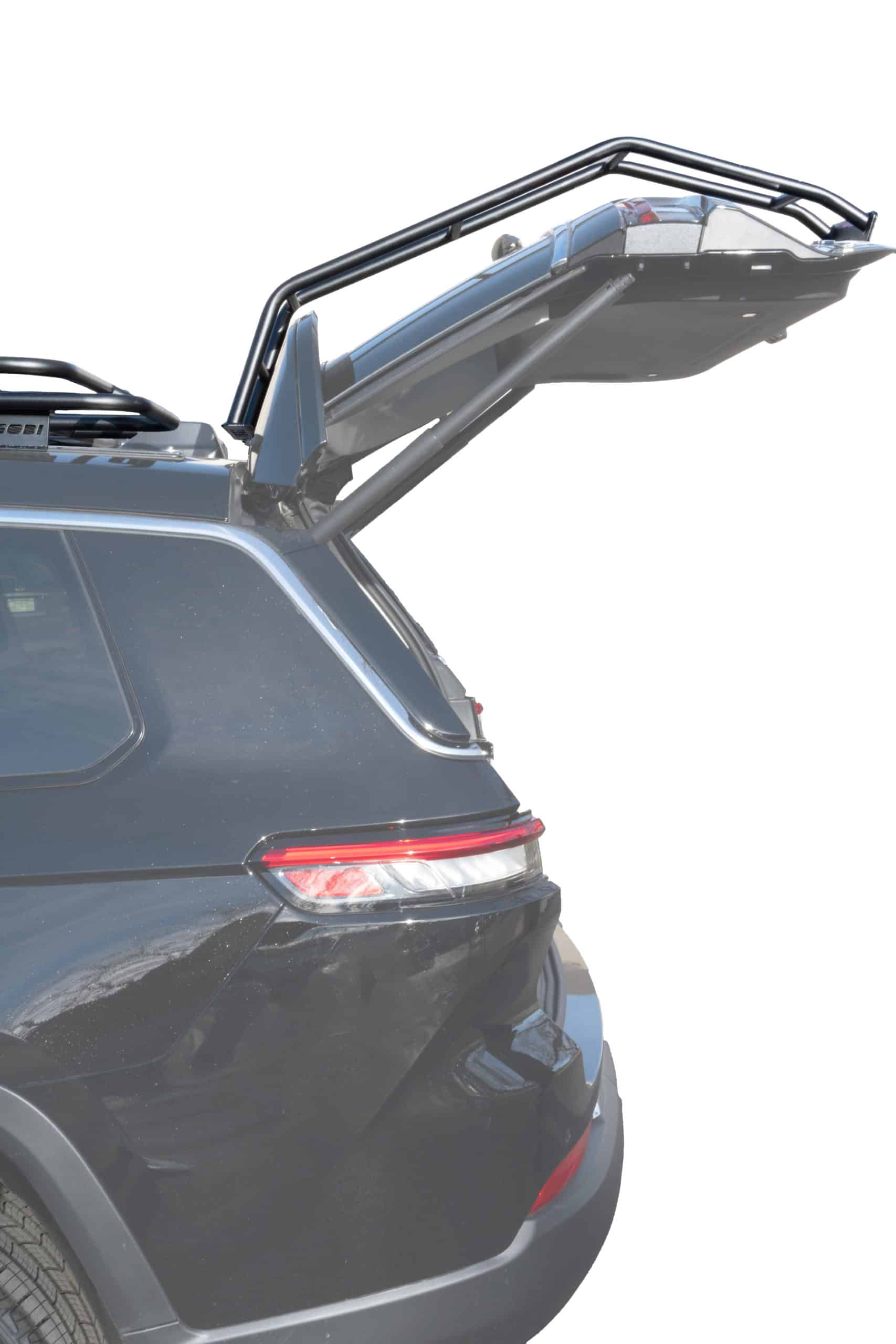 Jeep Grand Cherokee L Low-Profile 3-Row Roof Rack Multi Light No Sunroof - Stealth