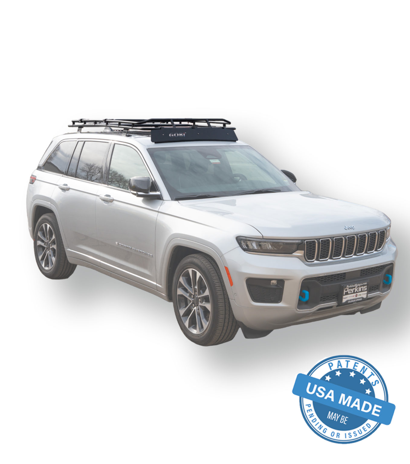 Jeep Grand Cherokee 4xe Low-Profile Roof Rack Multi Light With Sunroof