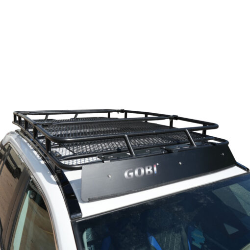 a car with a rack on top