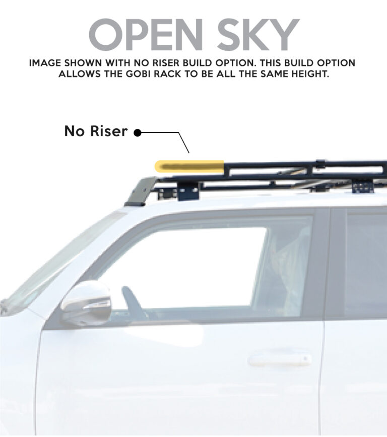 GOBI Toyota Sequoia Stealth Rack Open Sky