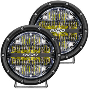 360-Series 6 Inch Led Off-Road Drive Beam White Backlight Pair RIGID Industries