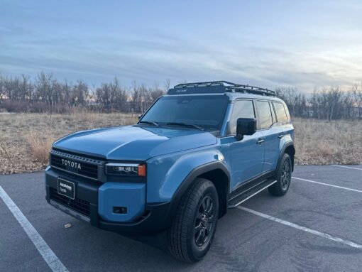 Toyota Land Cruiser 2024 <br><font color="#0d3665">Stealth</font> Low Profile Roof Rack - Image 7