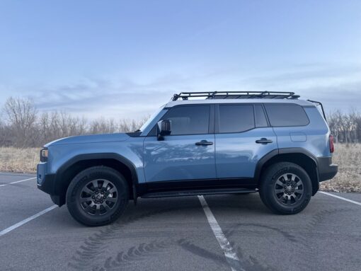 Toyota Land Cruiser 2024 <br><font color="#0d3665">Stealth</font> Low Profile Roof Rack - Image 6