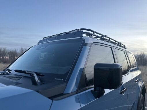 Toyota Land Cruiser 2024 <br><font color="#0d3665">Stealth</font> Low Profile Roof Rack