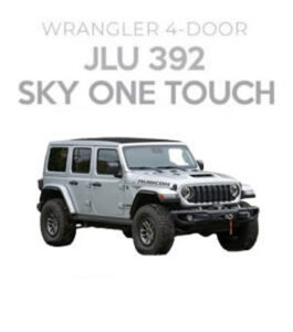 Roof Racks for Jeep JLU 392 Sky One Touch