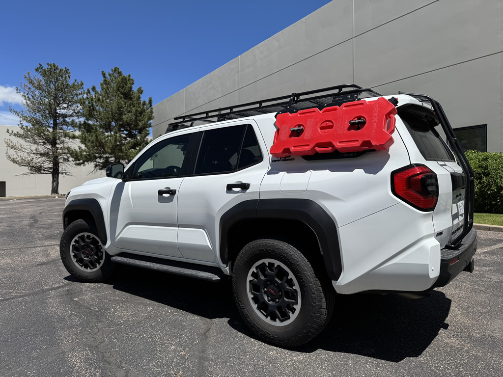 GOBI Molle Panels 4Runner 6th Gen | GOBI Racks Driver-side view of GOBI MOLLE Panel – Custom Contour for Toyota 4Runner 2025