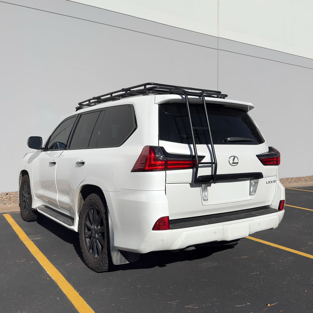 Premium Lexus LX570 GOBI Rear Ladder – Driver Side | No-Drill, Easy Access Roof Solution | GOBI Racks Premium Lexus LX570 GOBI Rear Ladder – Driver Side | No-Drill, Easy Access Roof Solution - Image 5